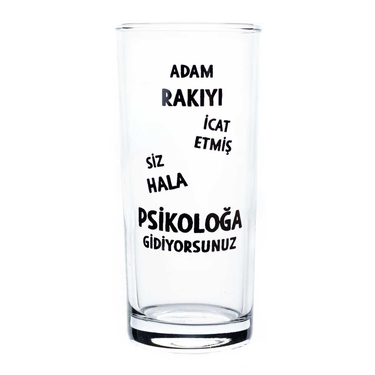 Adam Rakıyı İcat Etmiş Siz Hala Psikoloğa Gidiyorsunuz Rakı Bardağı