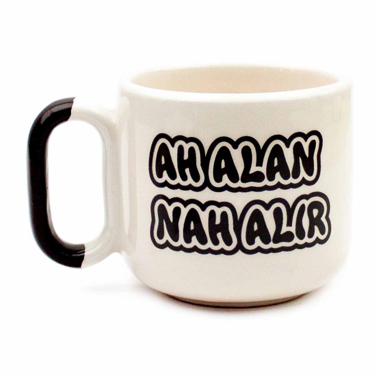 Ah Alan Nah Alır 3D Krem Parlak Arya Fincan