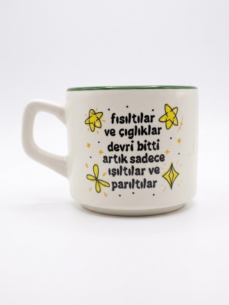 Artık Sadece Işıltılar Ve Parıltılar Beyaz Venüs Kupa - Hediyelik Kupa Fincan Mug