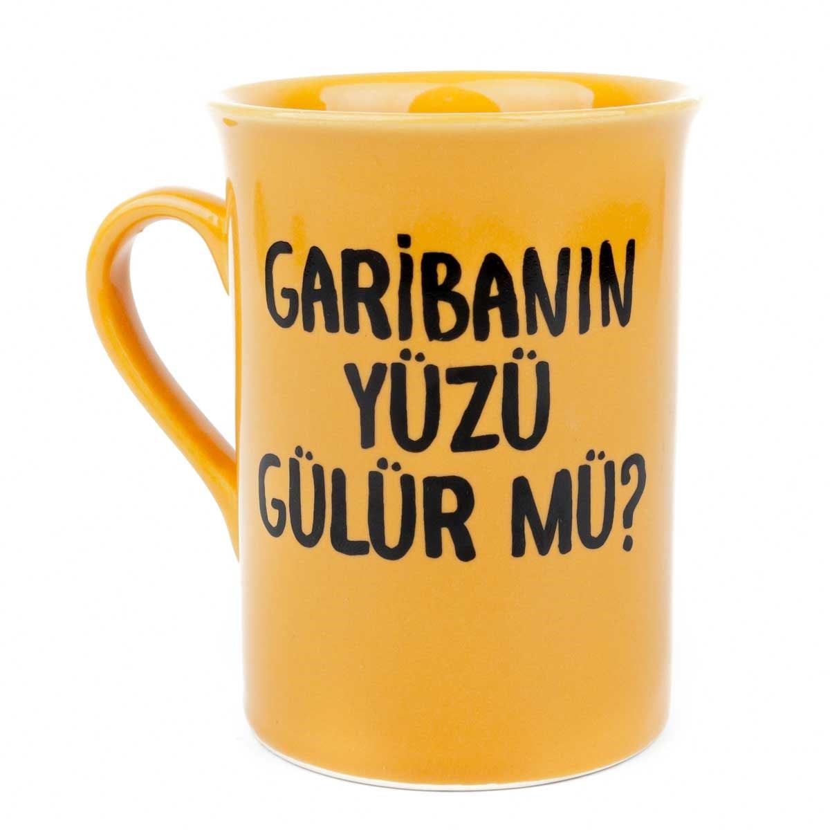 Garibanın Yüzü Gülür Mü? Sarı Parlak Boru Kupa