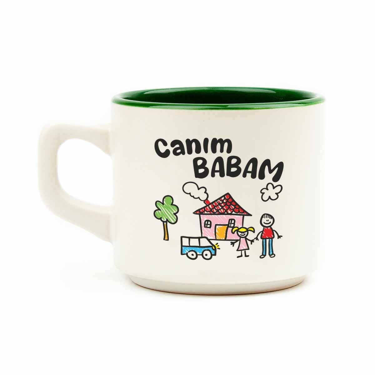 Canım Babam 02 Beyaz Venüs Kupa - Hediye Seramik Kupa