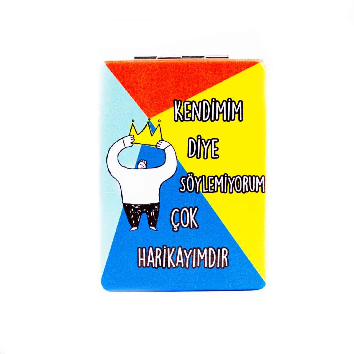 Çok Harikayımdır  Makyaj Aynası - Kompakt Cep Aynası