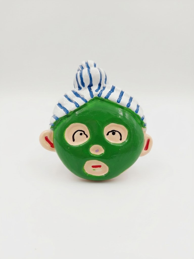 Dekoratif Maskeli Ninja Figürlü Magnet – Ev Dekorasyon Magneti