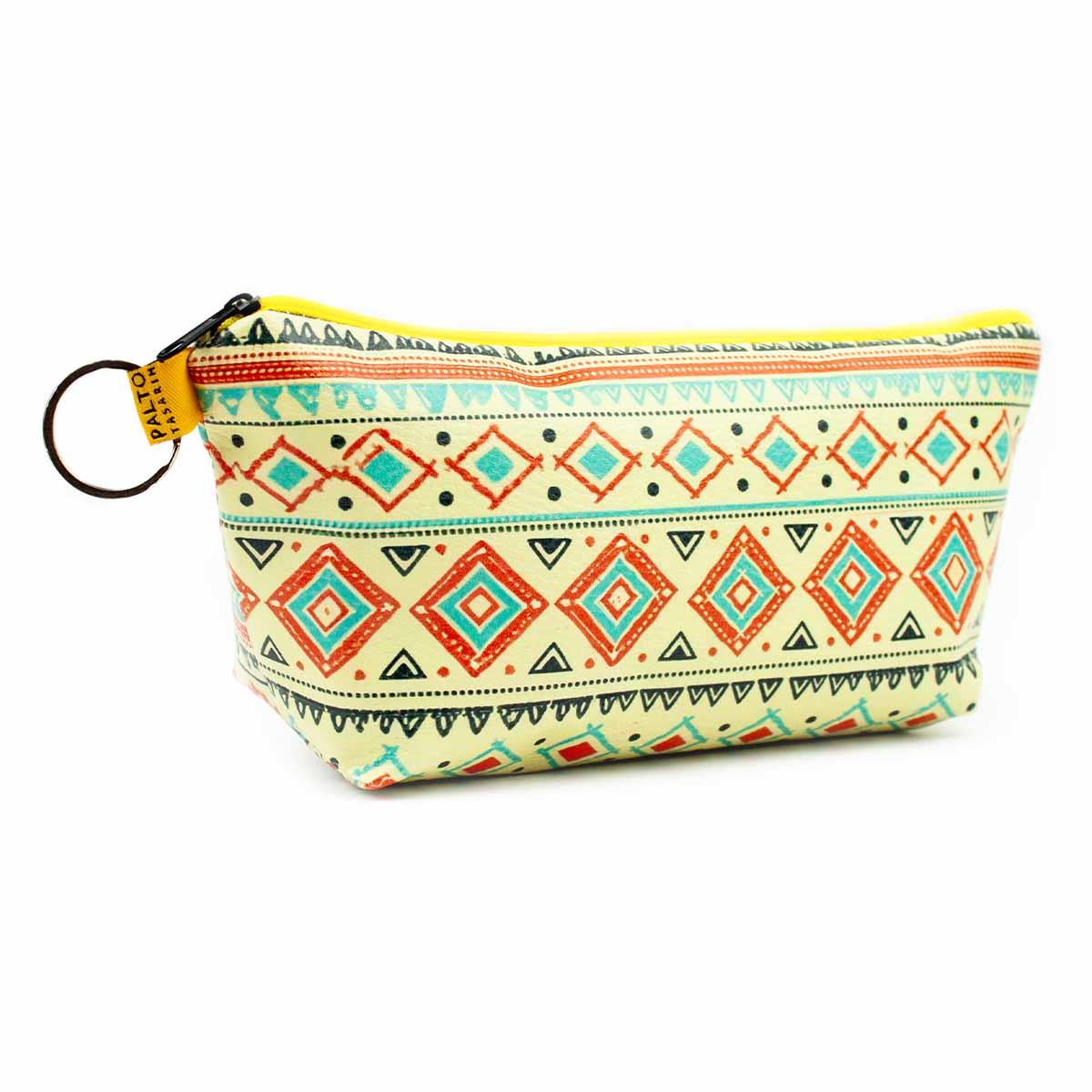 Etnik Desen Makyaj Çantası - Makyaj Organizatörü Kozmetik Çanta
