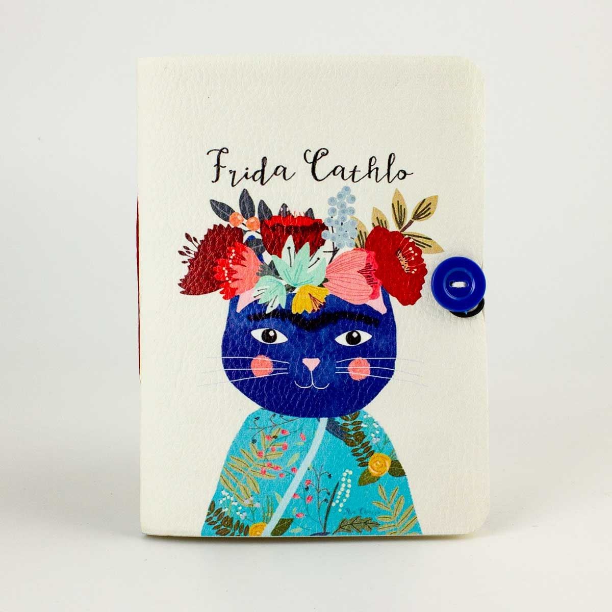 Frida Cathlo Düğmeli Defter