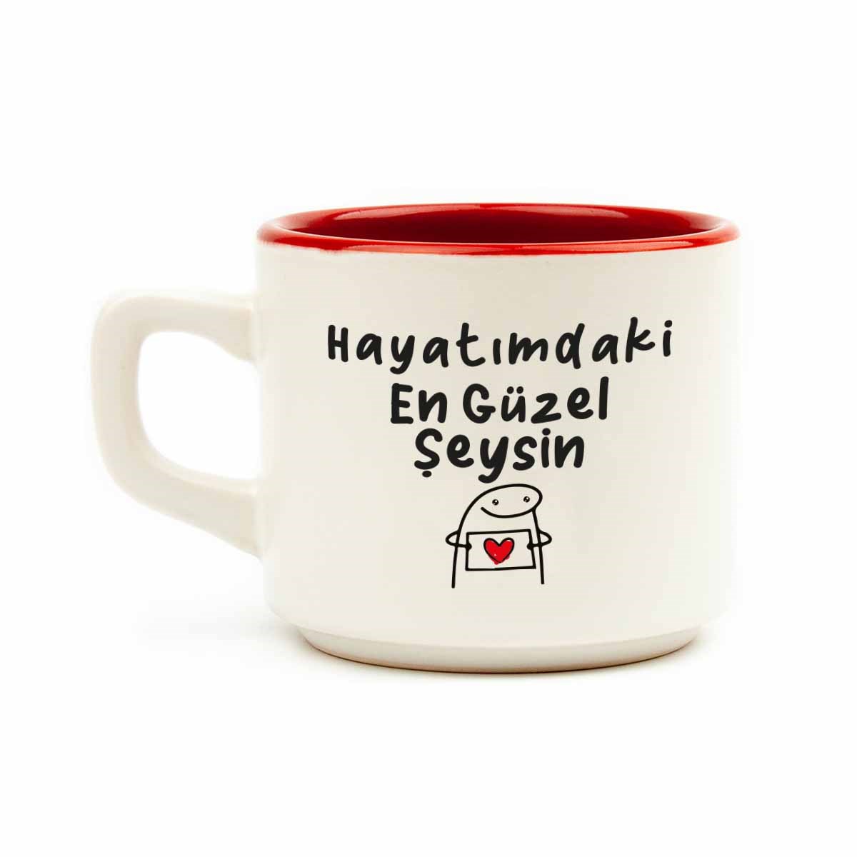 Hayatımdaki En Güzel Şeysin Beyaz Venüs Kupa - Hediyelik Kupa Fincan Mug