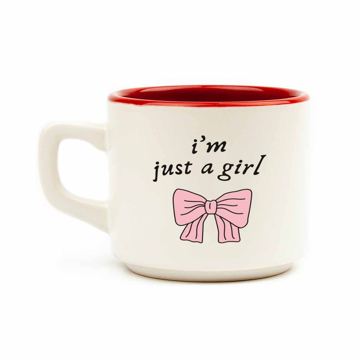 I am Just a Girl! Venüs Kupa - Hediyelik Kupa Fincan Mug