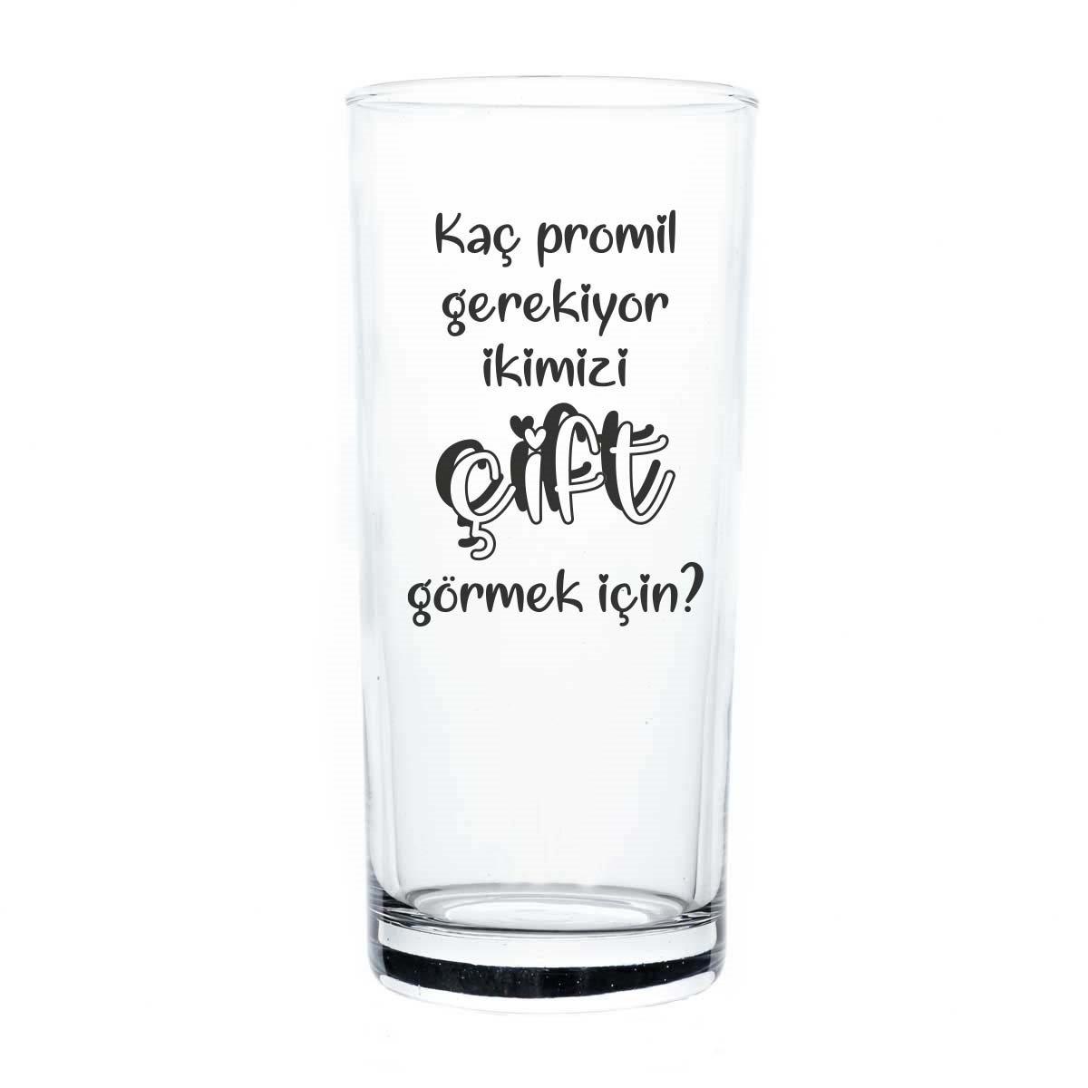 Kaç Promil Gerekiyor İkimizi Çİft Görmek İçin? Rakı Bardağı