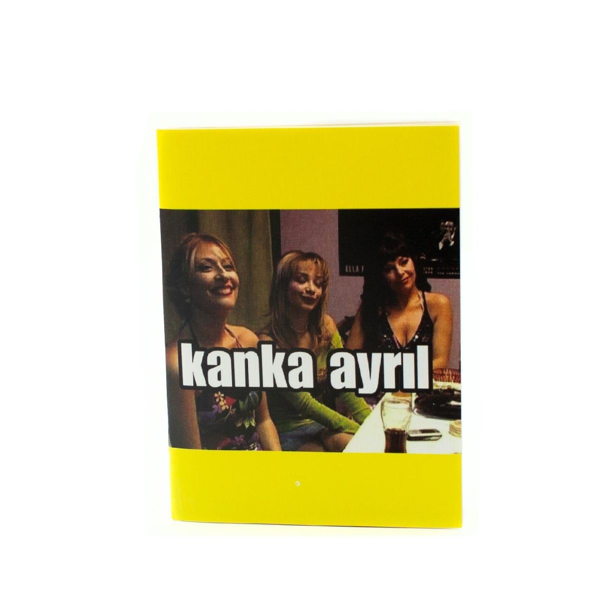 Kanka, Ayrıl! Çanta Boy Not Defteri - Çizgisiz Defter A6 Notebook