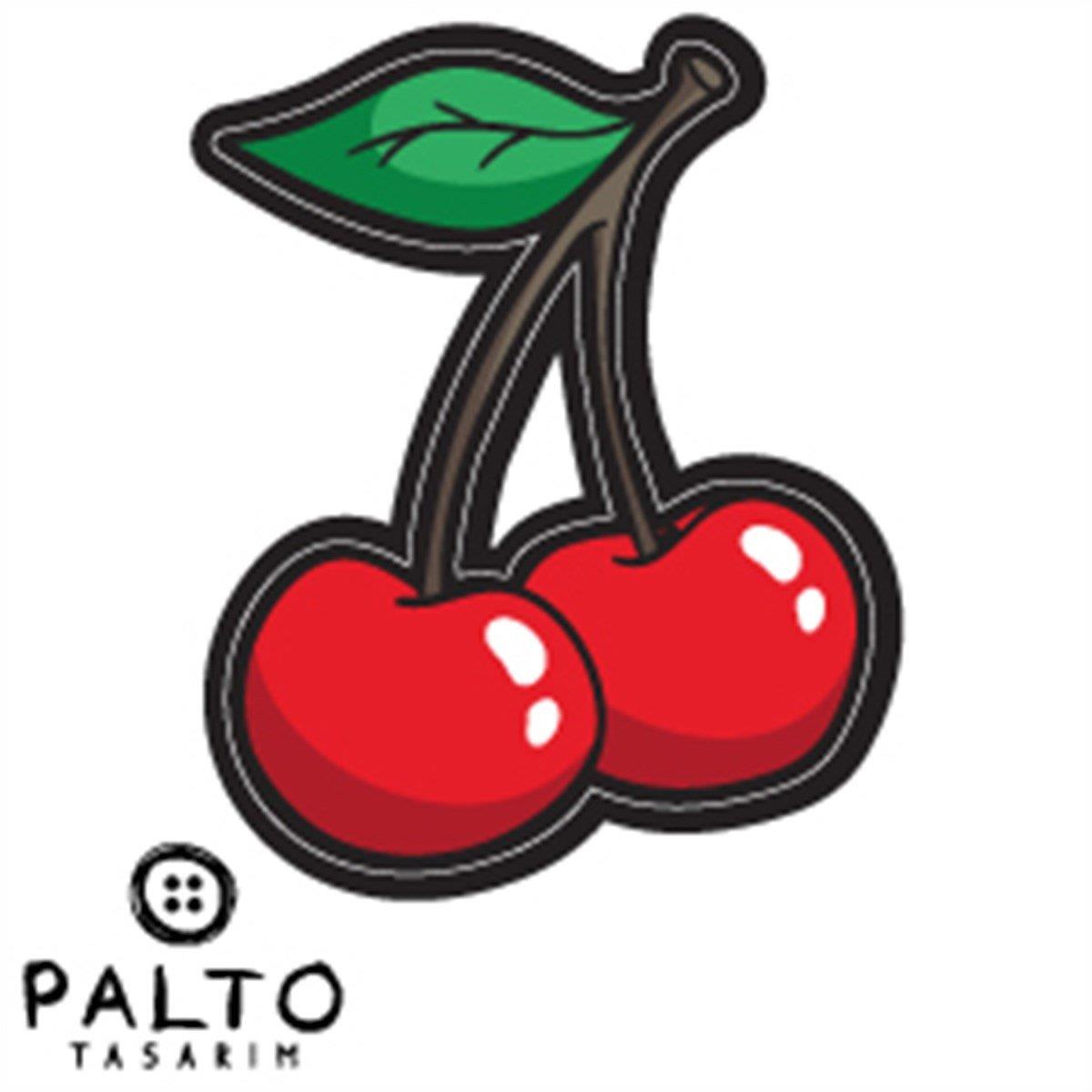 Kiraz Tekli Sticker