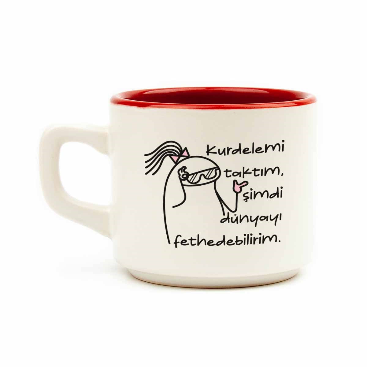 Kurdelemi Taktım, Artık Dünyayı Fethedebilirim. Venüs Kupa - Hediyelik Kupa Fincan Mug