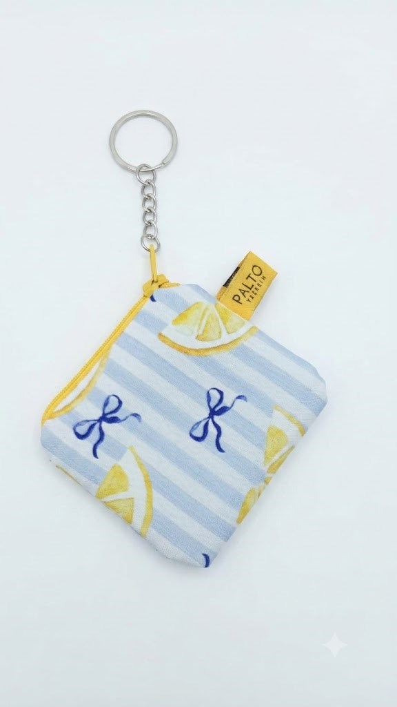 Limon ve Kurdele Charm Anahtarlık