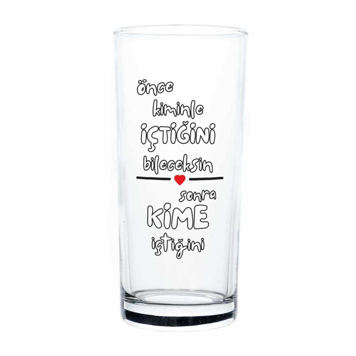 Önce Kiminle İçtiğini Bileceksin Sonra Kime İçtiğini Rakı Bardağı