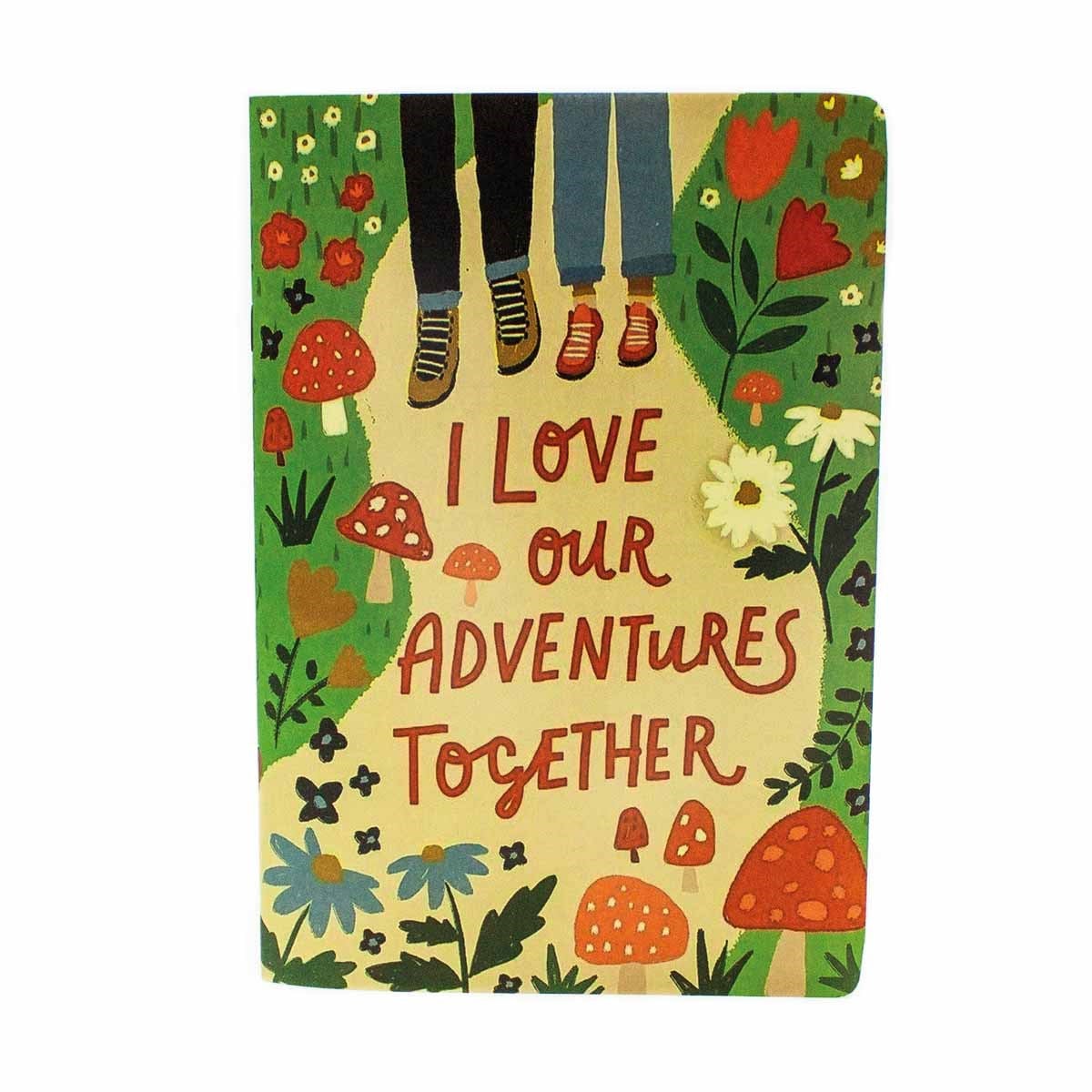 Our Adventures Günlük Tasarım Defter - Çizgisiz Defter A5