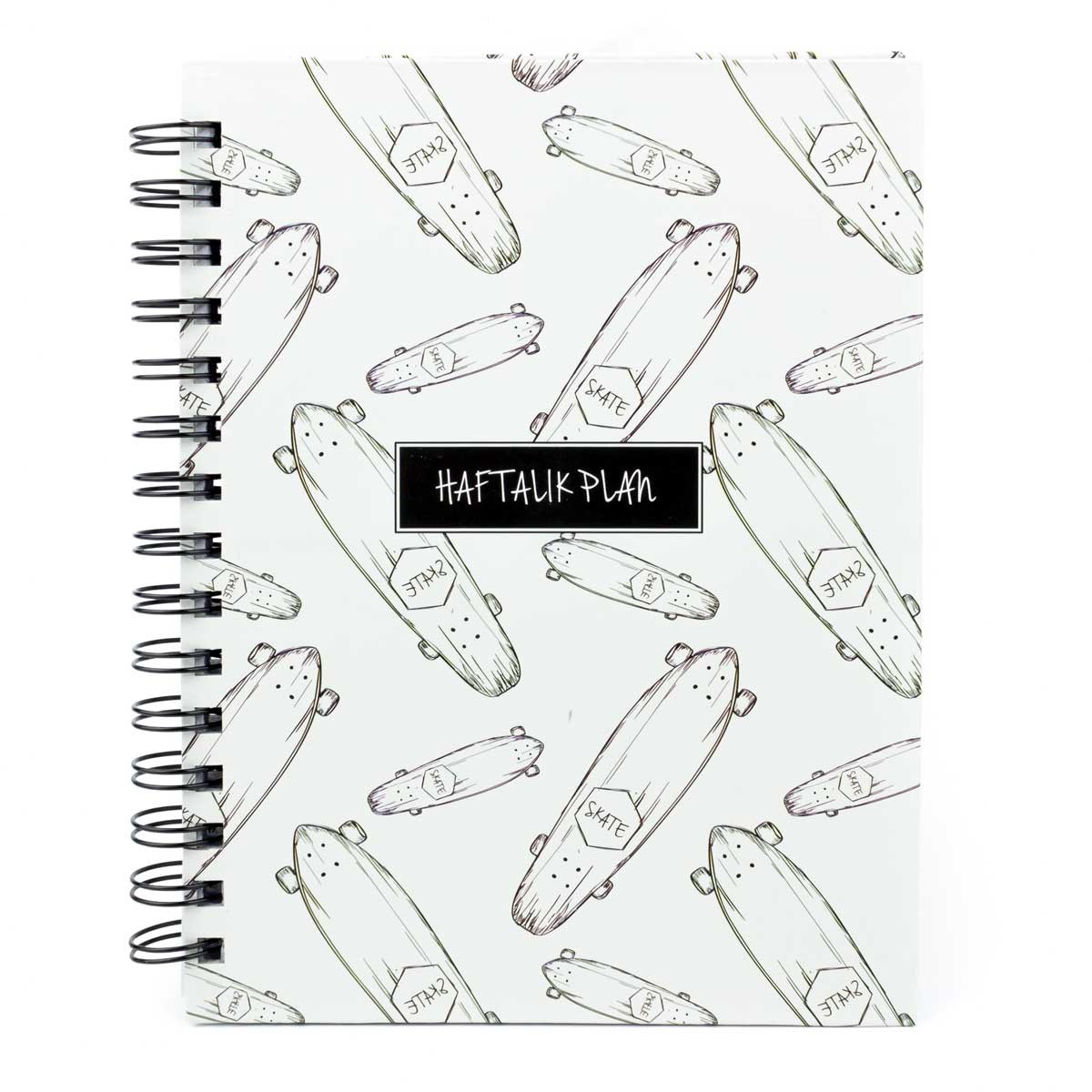 Skate Desenli Haftalık Plan