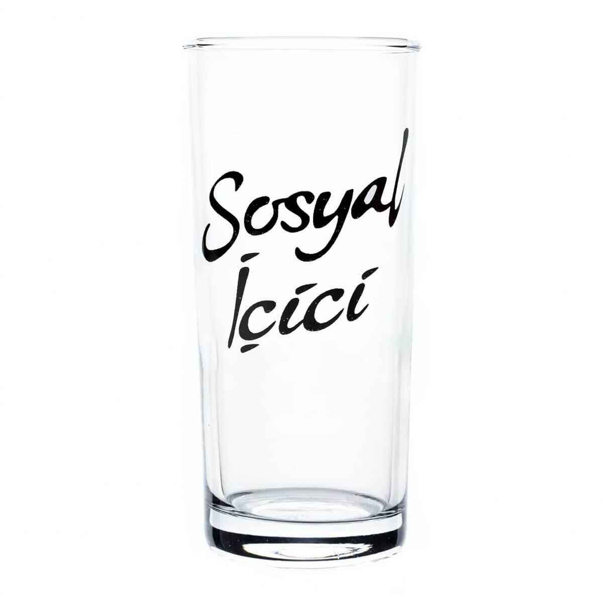 Sosyal İçici Rakı Bardağı