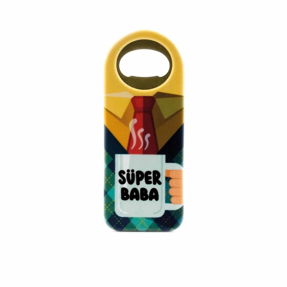 Süper Baba Açacak Magnet