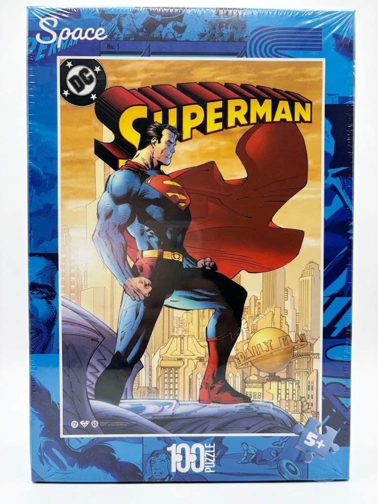 Superman 100 Parça Puzzle – Koleksiyonluk Yapboz