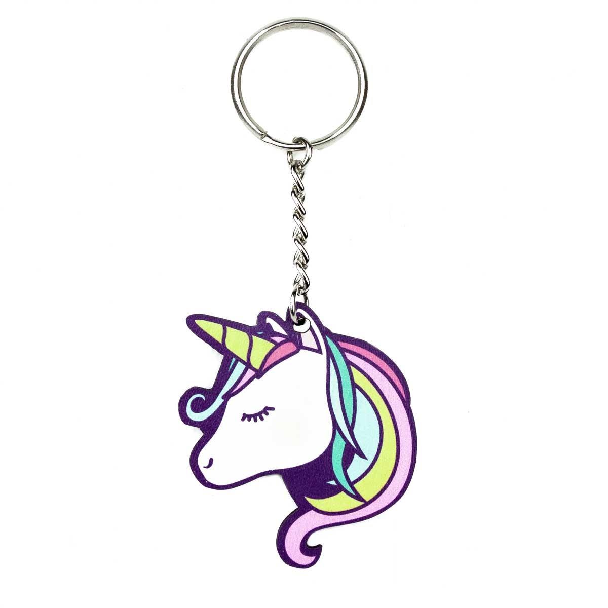 Unicorn Ahşap Anahtarlık
