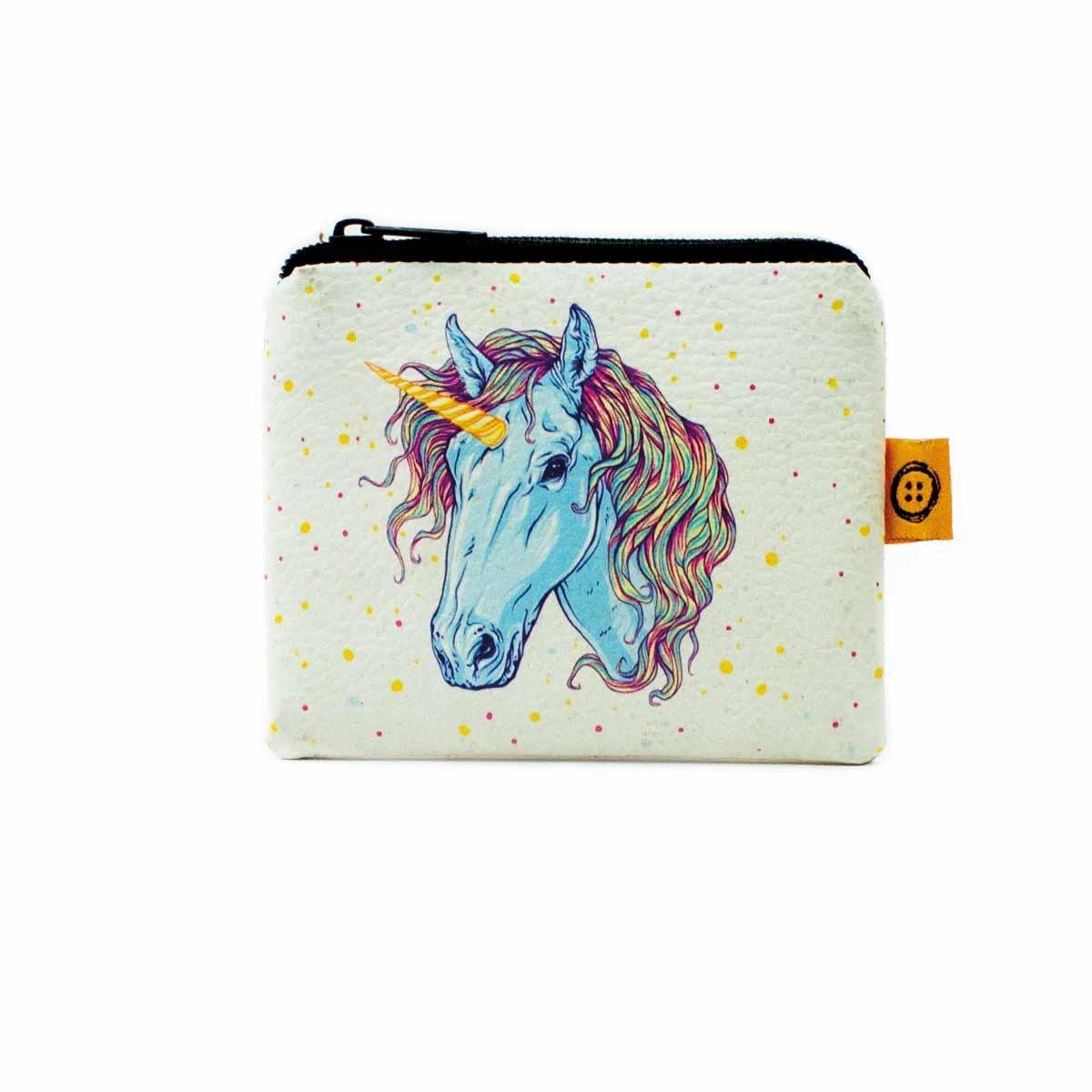 Unicorn Baskılı Bozuk Para Cüzdanı