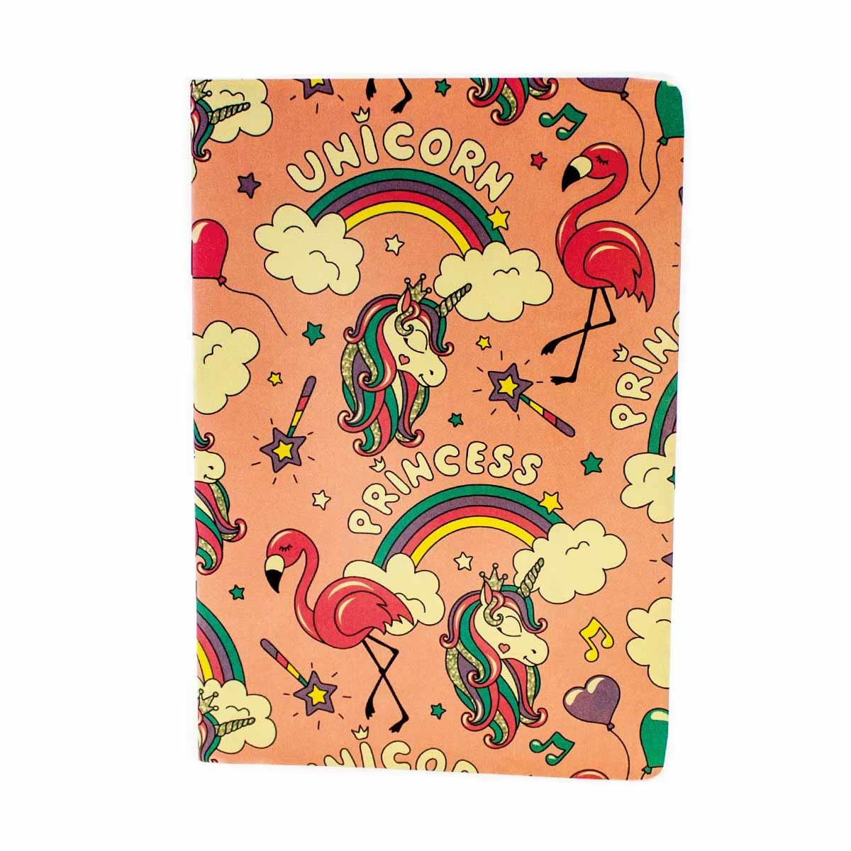 Unicorn Princess Günlük Tasarım Defter - Çizgisiz Defter A5