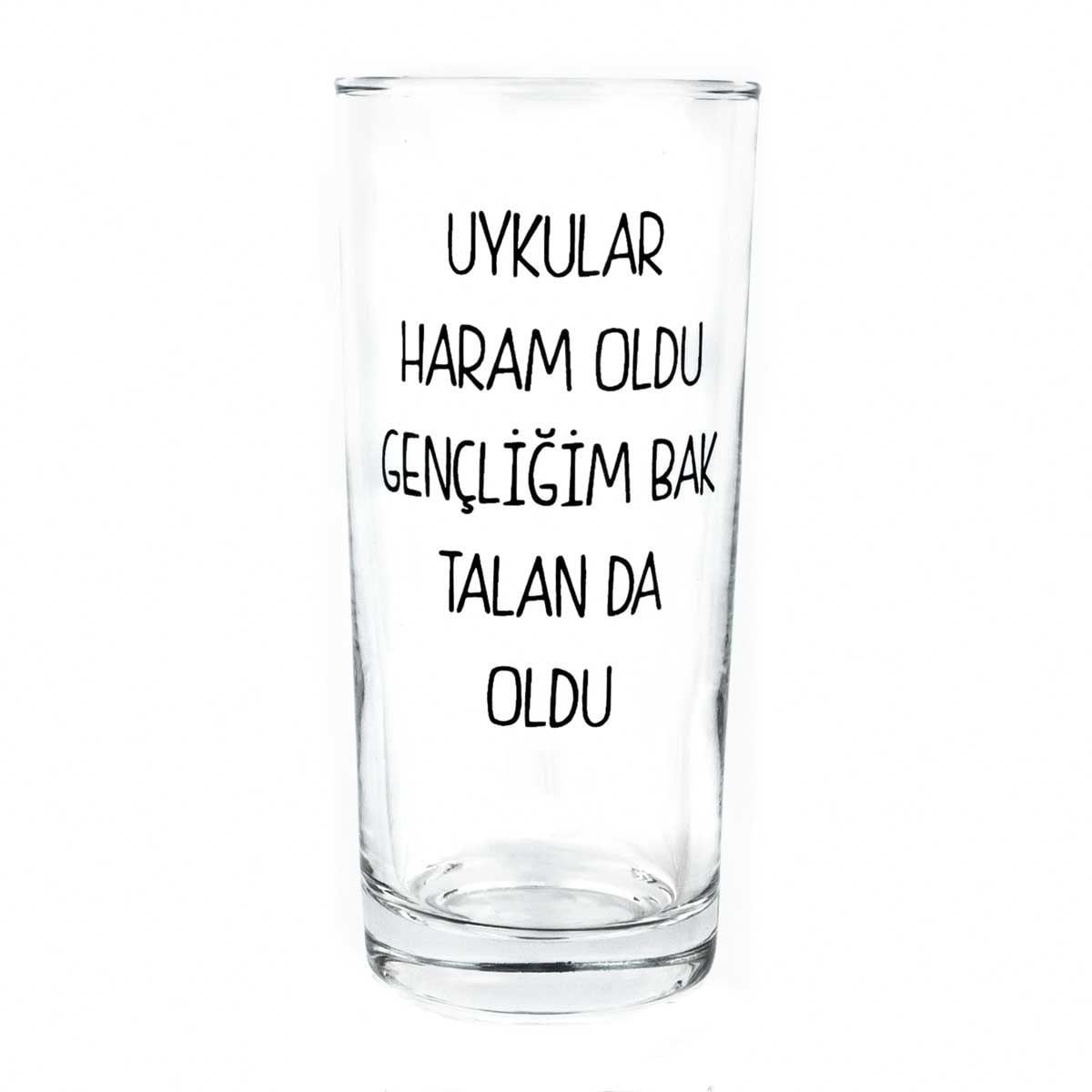 Uykular Haram Oldu Rakı Bardağı