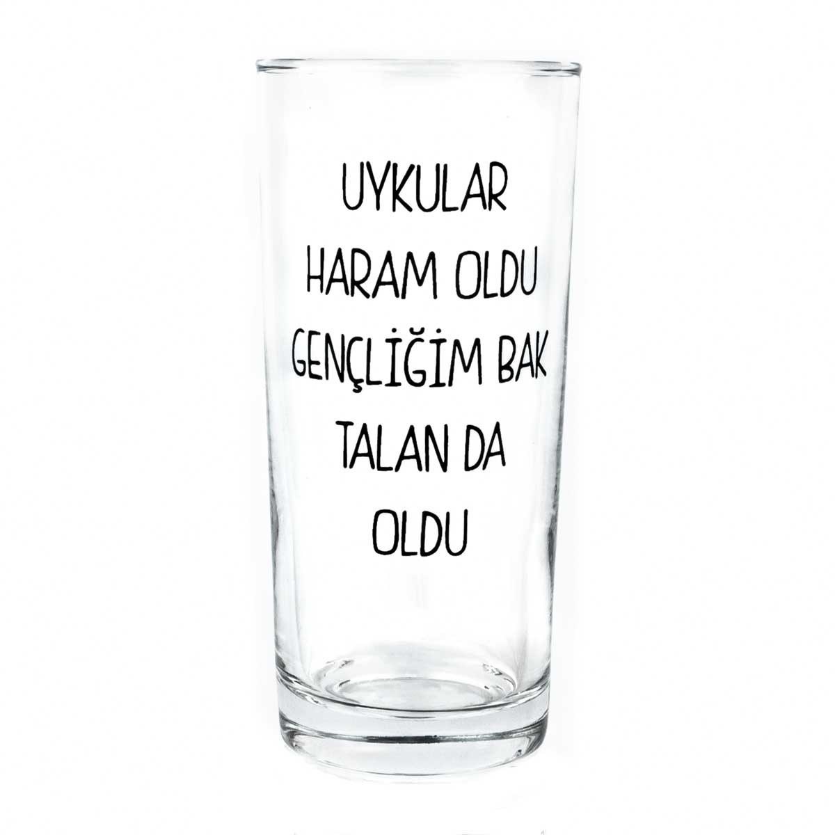 Uykular Haram Oldu Rakı Bardağı