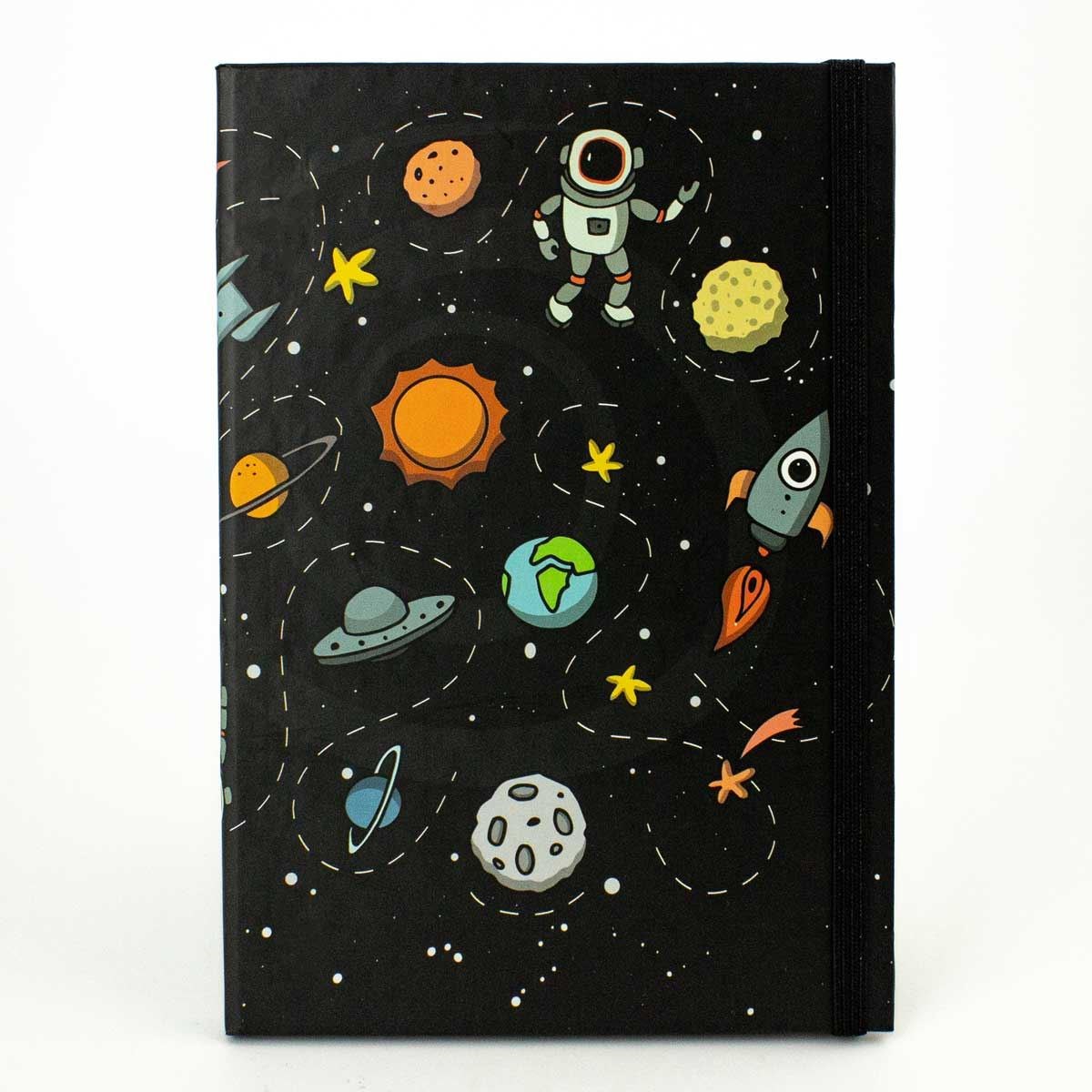 Uzay Günlük Not Defteri (Lastikli Defter)