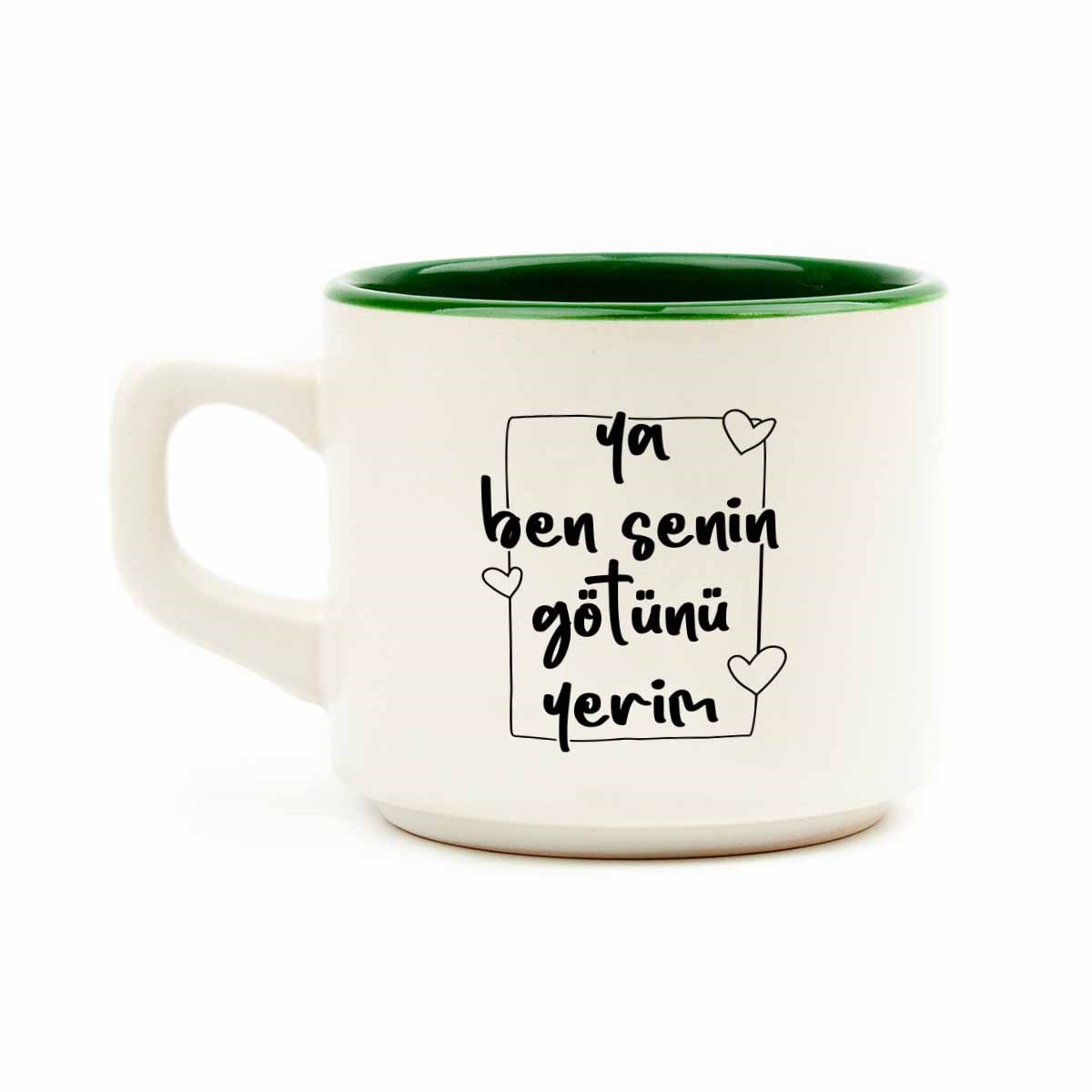 Ya Ben Senin Götünü Yerim! Beyaz Venüs Kupa - Hediyelik Kupa Fincan Mug