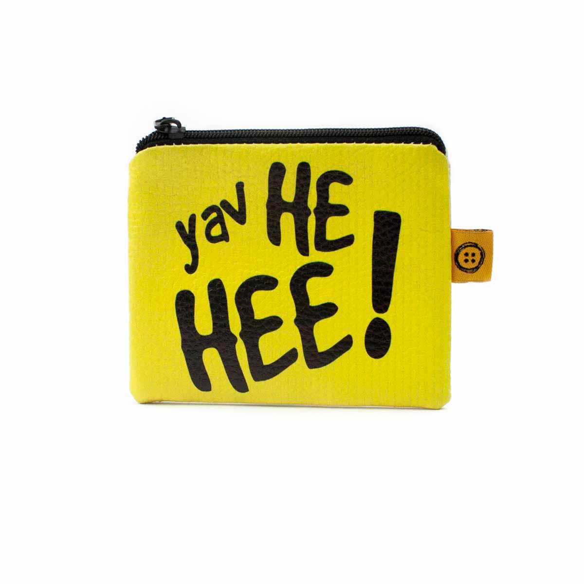 Yav He Hee! Baskılı Bozuk Para Cüzdanı