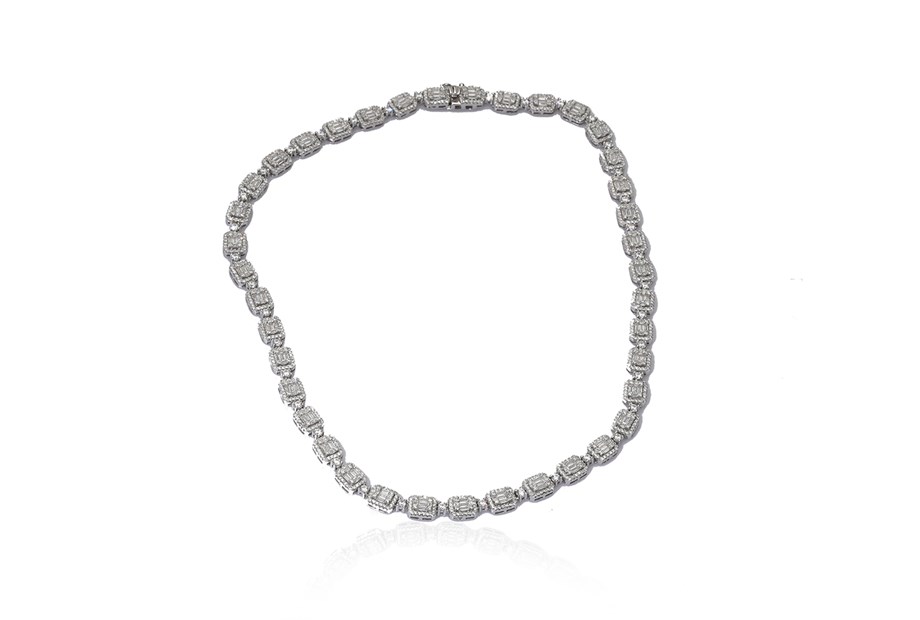 BAGET TAŞLI İTALYAN KOLYE