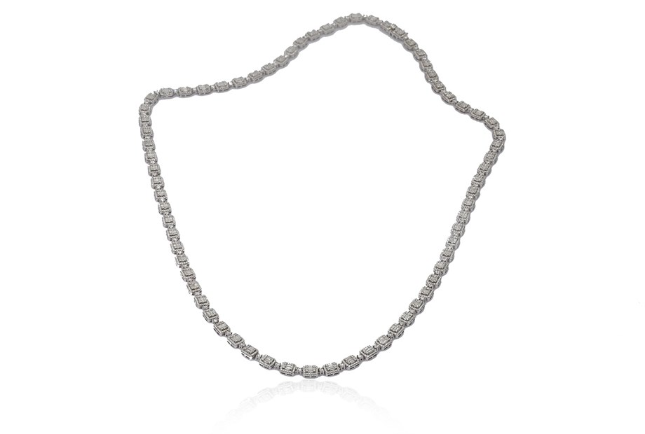 BAGET TAŞLI İTALYAN KOLYE