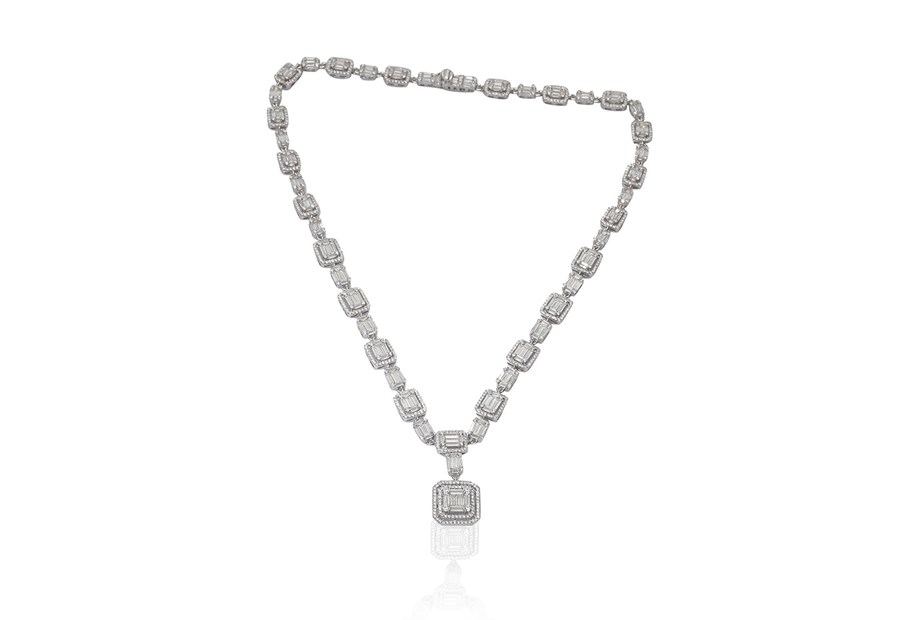 BAGET TAŞLI İTALYAN KOLYE