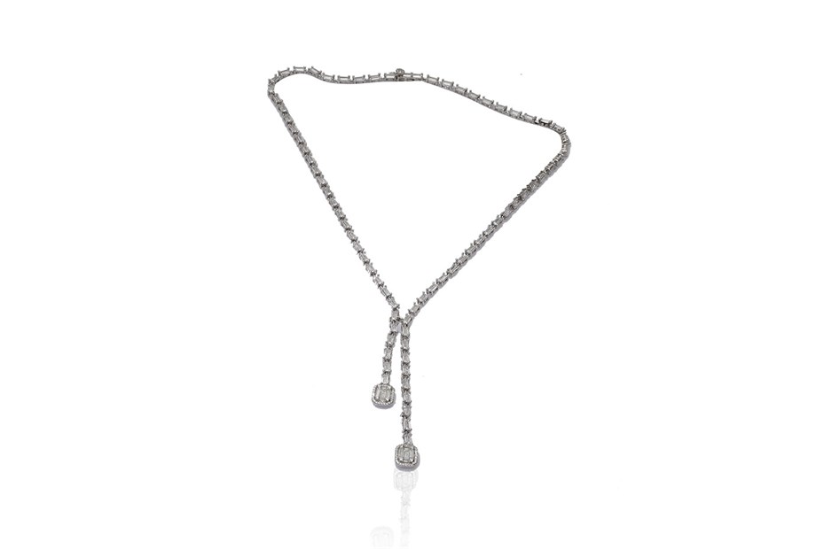 BAGET TAŞLI İTALYAN KOLYE