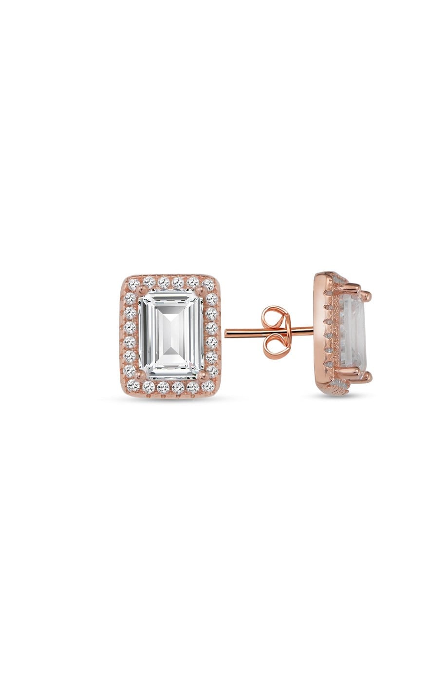 BAGET TAŞLI İTALYAN KÜPE