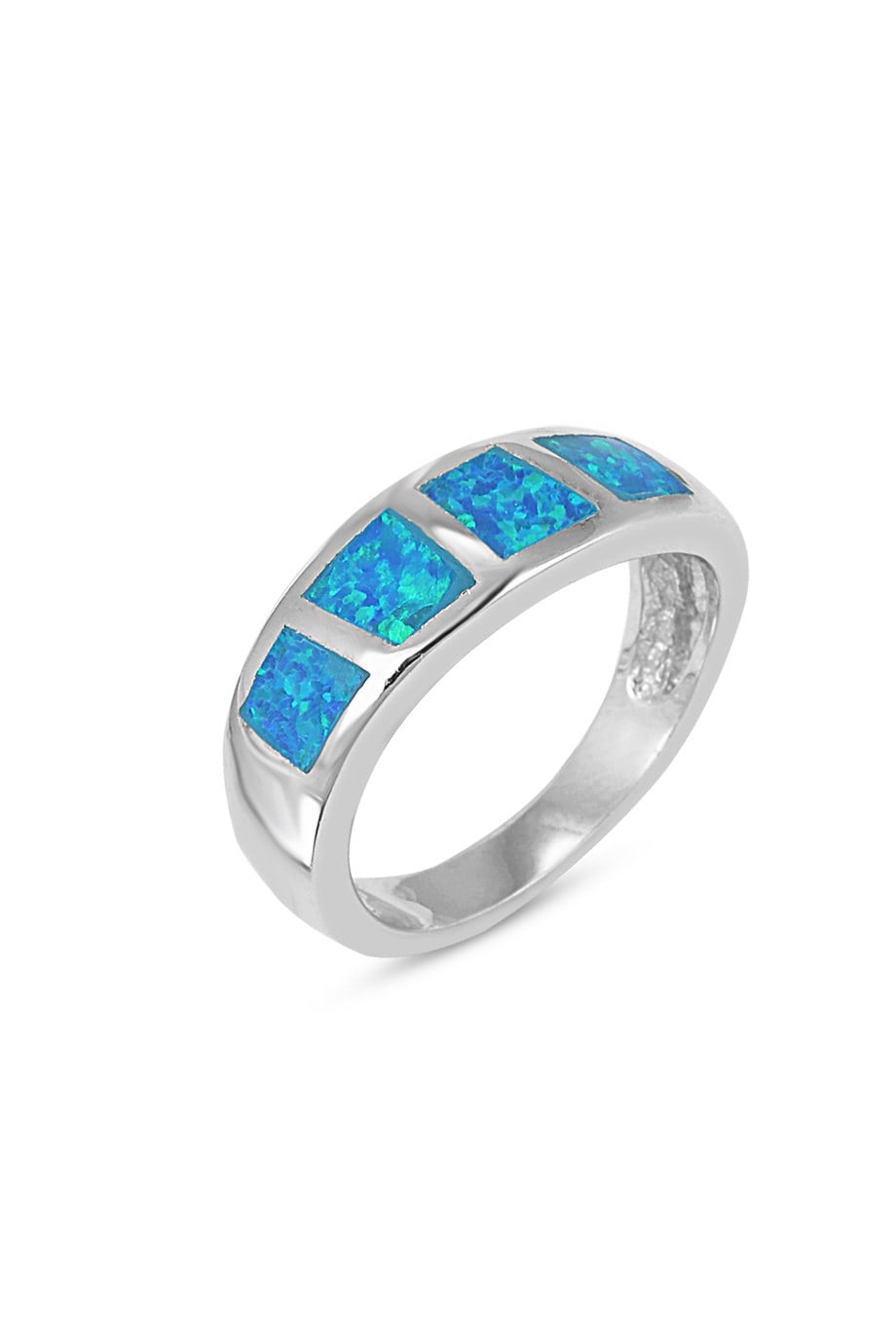 OPAL MAVİ TAŞLI YÜZÜK