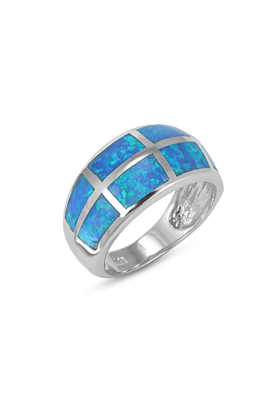 OPAL MAVİ TAŞLI YÜZÜK