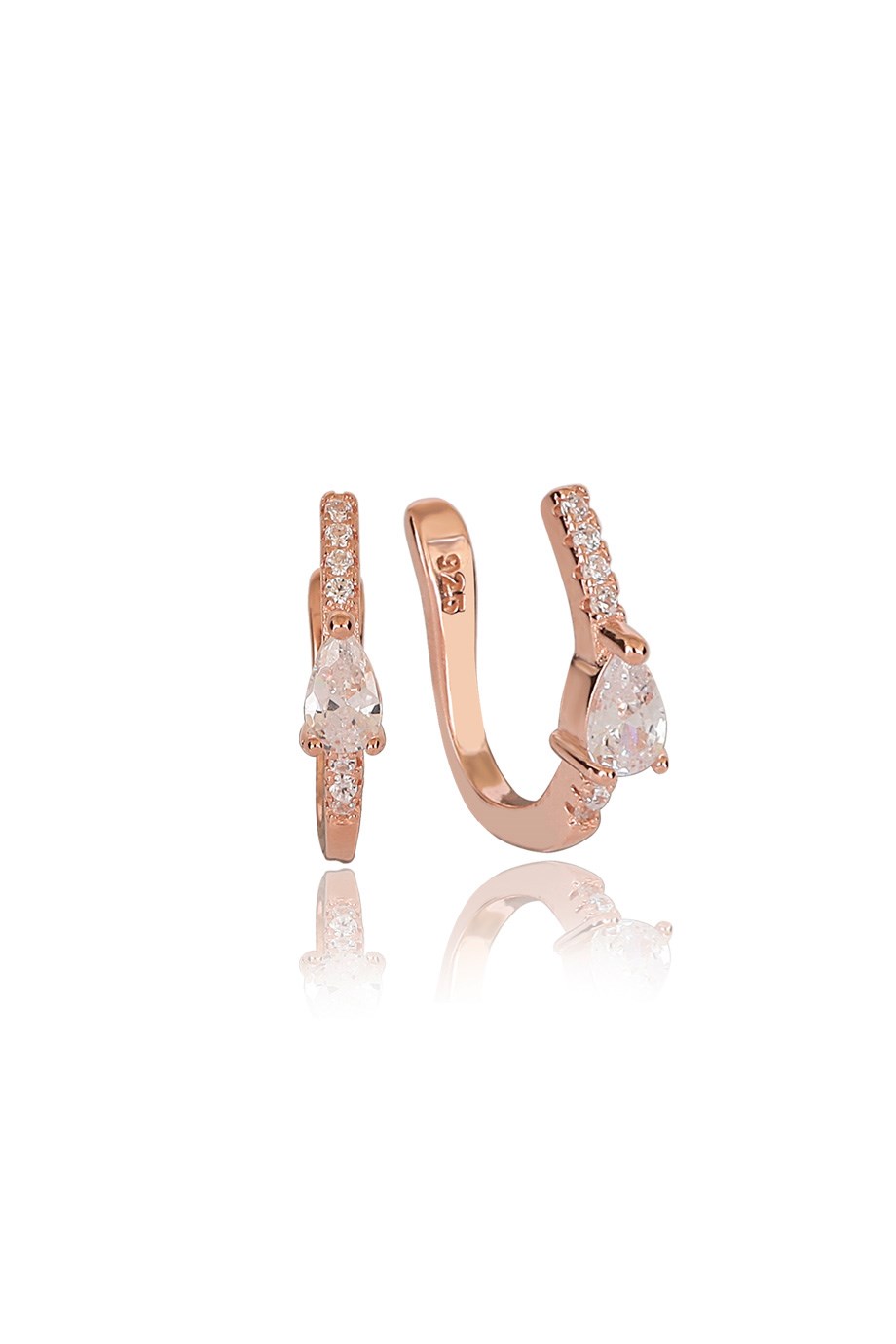 ÖZEL TASARIM İTALYAN TAŞLI EARCUFF KÜPE