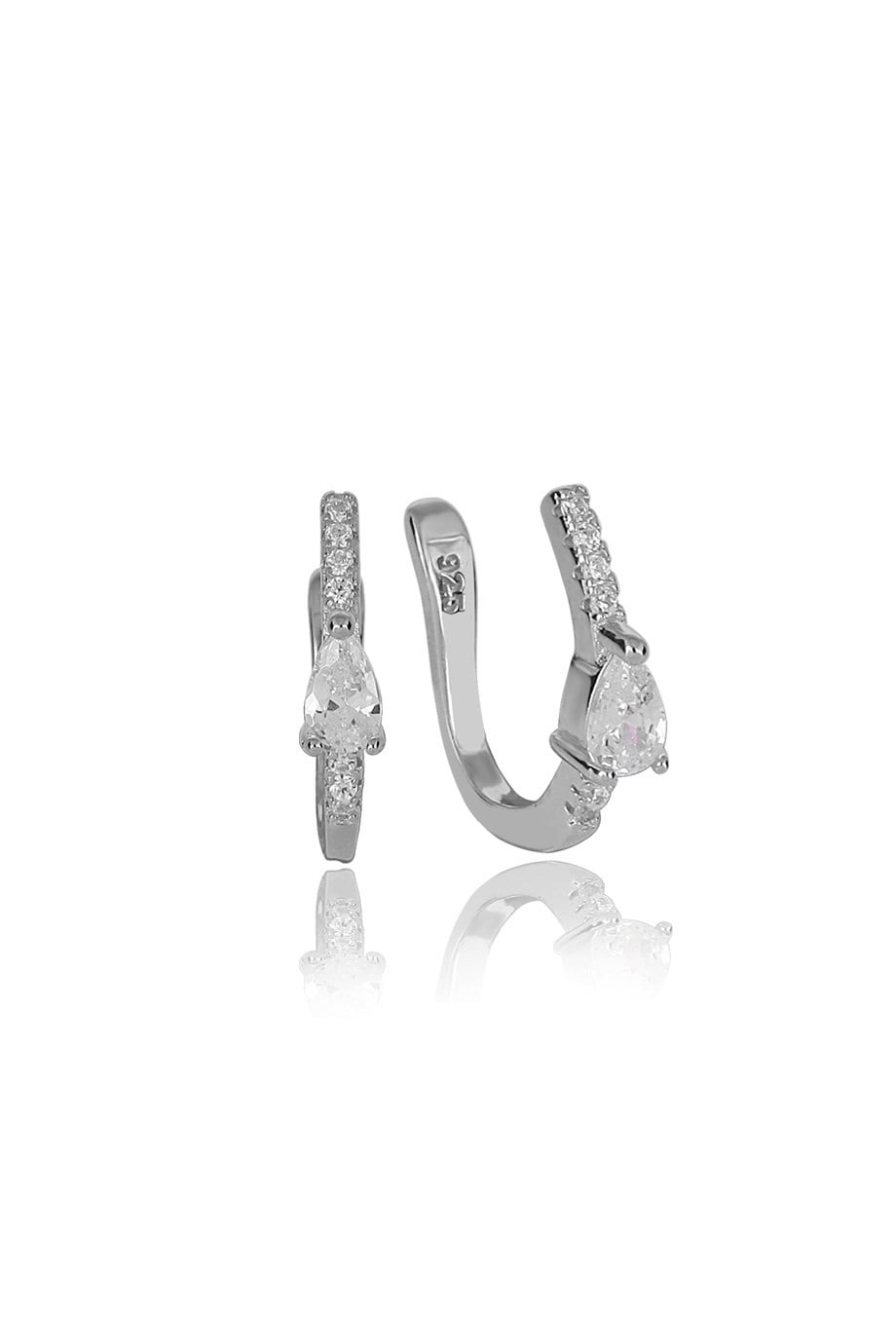 ÖZEL TASARIM İTALYAN TAŞLI EARCUFF KÜPE
