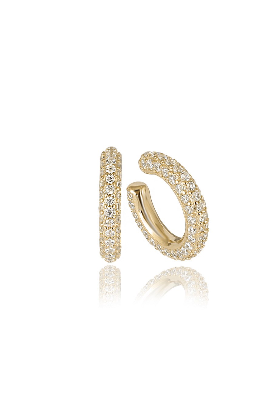 ÖZEL TASARIM İTALYAN TAŞLI EARCUFF KÜPE