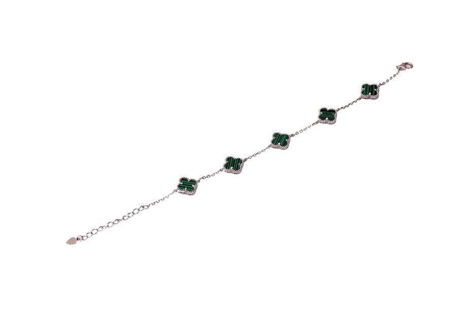 ÖZEL TASARIM YONCA TAŞLI BİLEKLİK