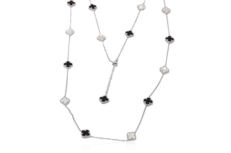 ÖZEL TASARIM YONCA TAŞLI KOLYE