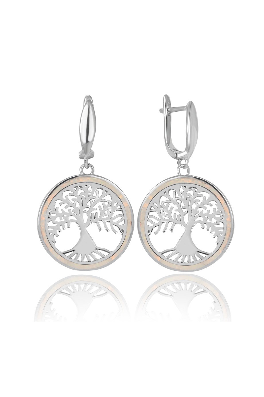 PARAIBA TOURMALİN KIRMIZI TAŞLI KÜPE