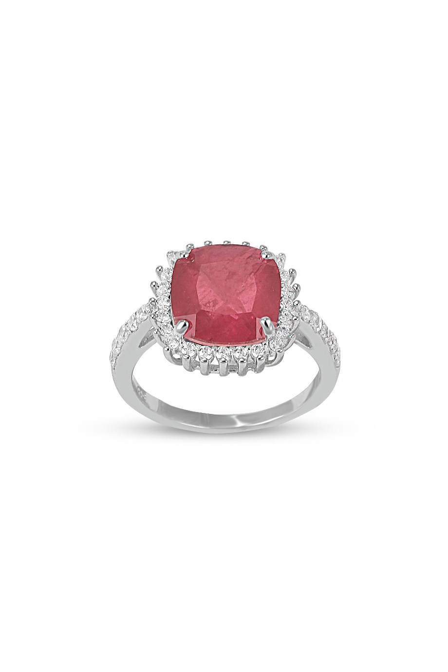 PARAIBA TOURMALİN KIRMIZI TAŞLI YÜZÜK