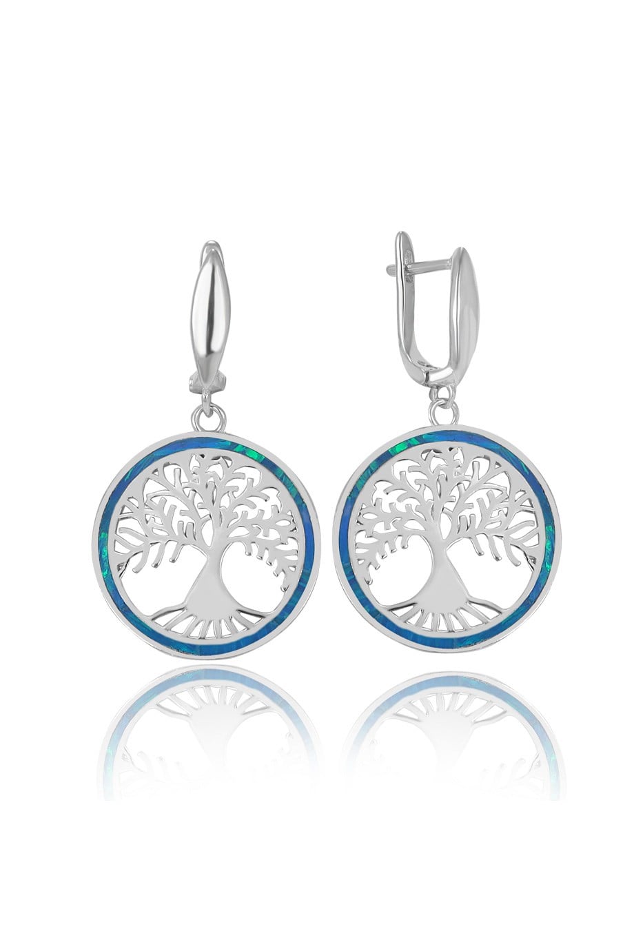 PARAIBA TOURMALİN YEŞİL TAŞLI KÜPE