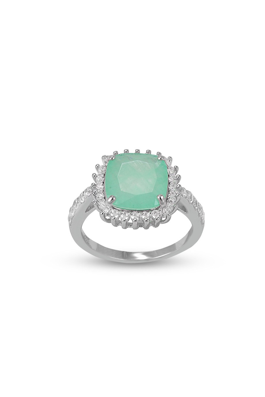 PARAIBA TOURMALİN YEŞİL TAŞLI YÜZÜK
