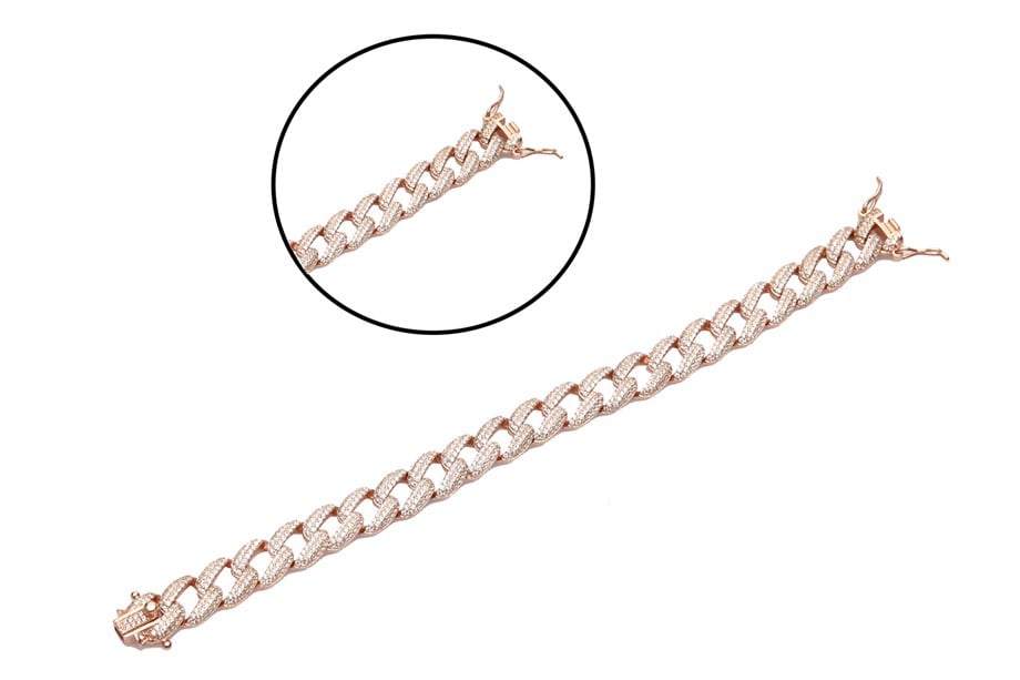 ZİRKON TAŞLI İTALYAN BİLEKLİK