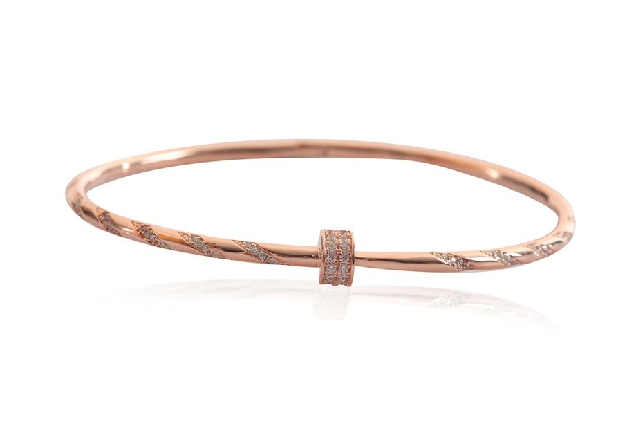 ZİRKON TAŞLI İTALYAN BİLEZİK