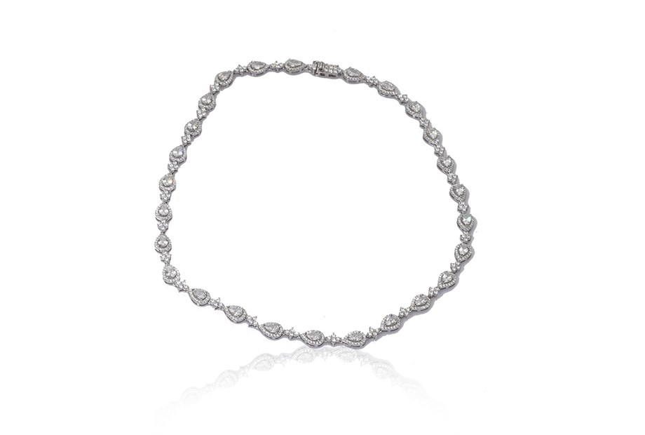 ZİRKON TAŞLI İTALYAN KOLYE