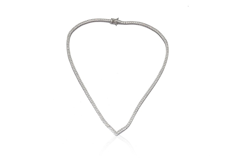 ZİRKON TAŞLI İTALYAN KOLYE